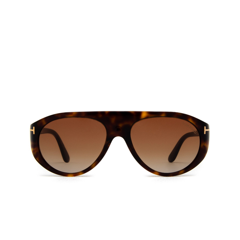 Tom Ford REX-02 Sunglasses 52F dark havana - 1/4