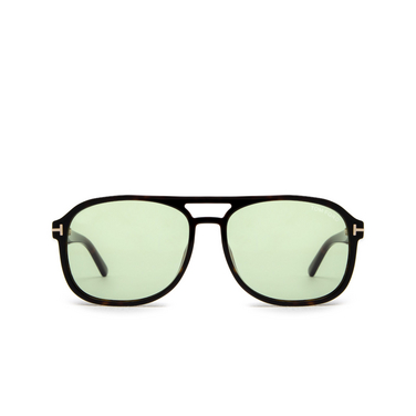 Tom Ford ROSCO Sunglasses 52N dark havana - front view