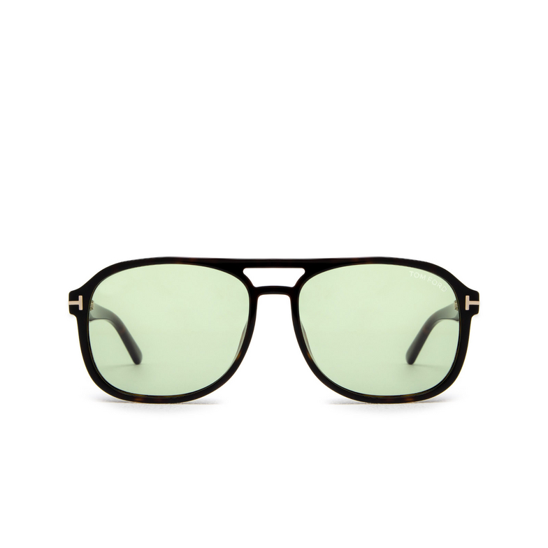 Tom Ford ROSCO Sunglasses 52N dark havana - 1/4
