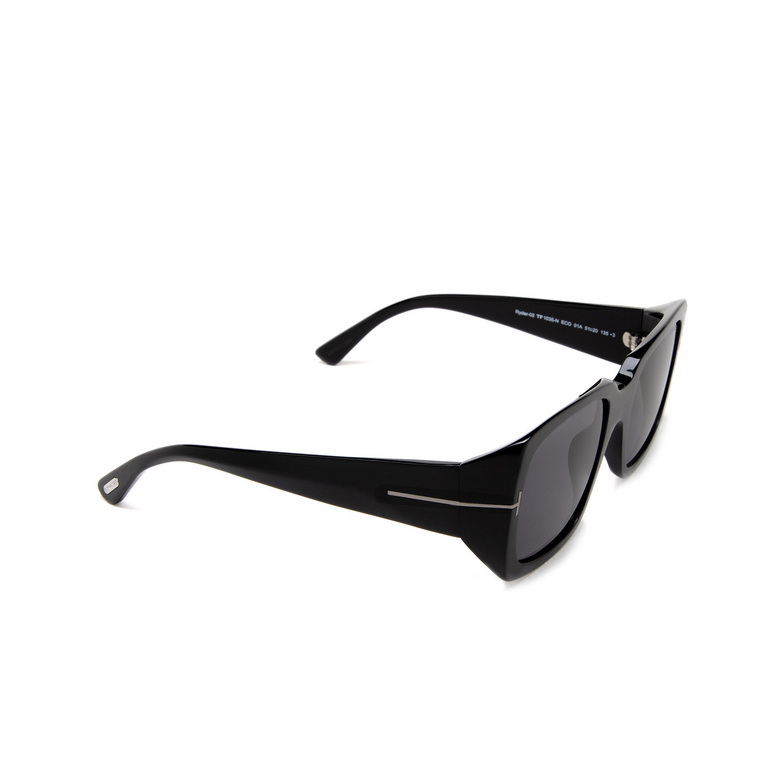 Tom Ford RYDER-02 Sunglasses 01A shiny black - 2/4