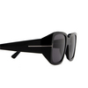 Occhiali da sole Tom Ford RYDER-02 01A shiny black - anteprima prodotto 3/4