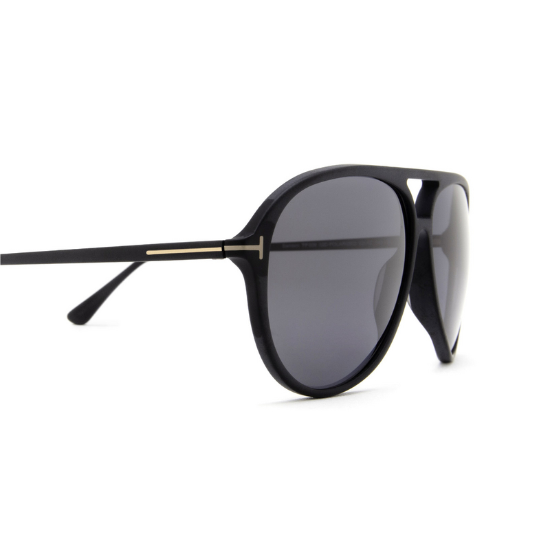 Tom Ford SAMSON Sunglasses 02D black - 3/4