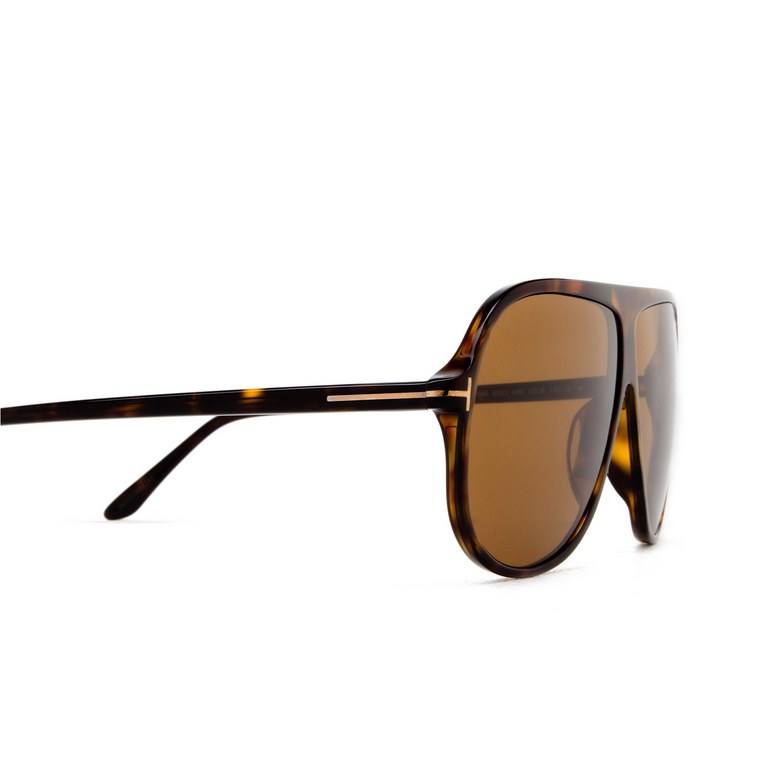 Tom Ford SPENCER-02 Sunglasses 52E dark havana - 3/4
