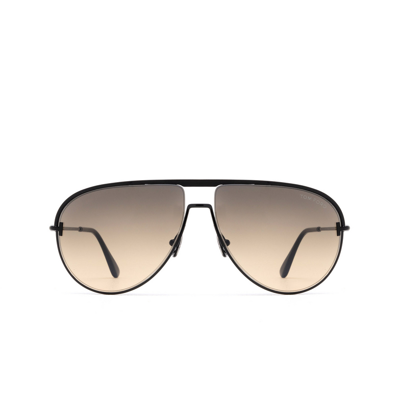Tom Ford THEO Sunglasses 01B shiny black - 1/4