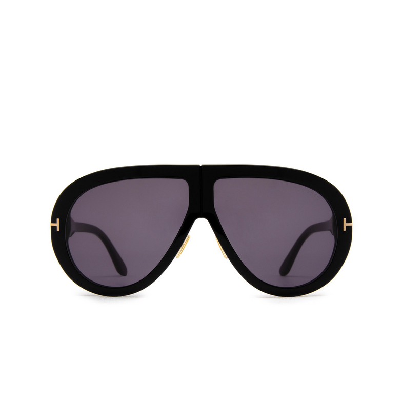 Tom Ford TROY Sunglasses 01A shiny black - 1/4