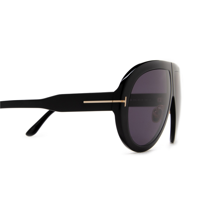 Gafas de sol Tom Ford TROY 01A shiny black - 3/4