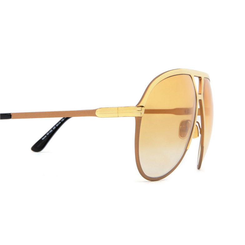 Tom Ford XAVIER Sunglasses 30F gold - 3/4