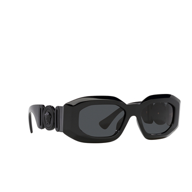 Gafas de sol Versace Maxi Medusa Biggie 536087 black - Vista tres cuartos