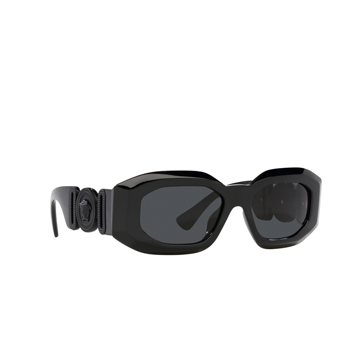 Versace Maxi Medusa Biggie Sunglasses 536087 Black - three-quarters view