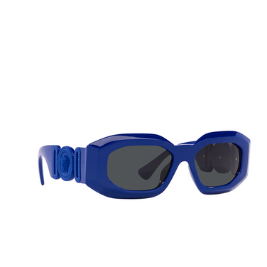 Versace Maxi Medusa Biggie Sonnenbrillen 536887 blue - Dreiviertelansicht