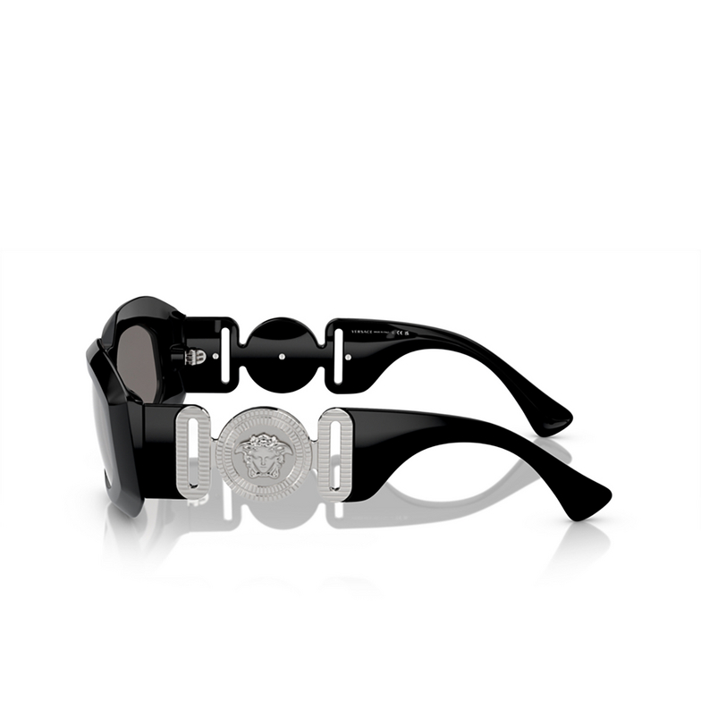 Gafas de sol Versace Maxi Medusa Biggie 54226G black - 3/4