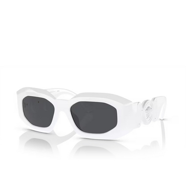 Gafas de sol Versace Maxi Medusa Biggie 543887 white - Vista tres cuartos