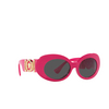 Versace Medusa Biggie Oval Sunglasses 536787 fuchsia - product thumbnail 2/4