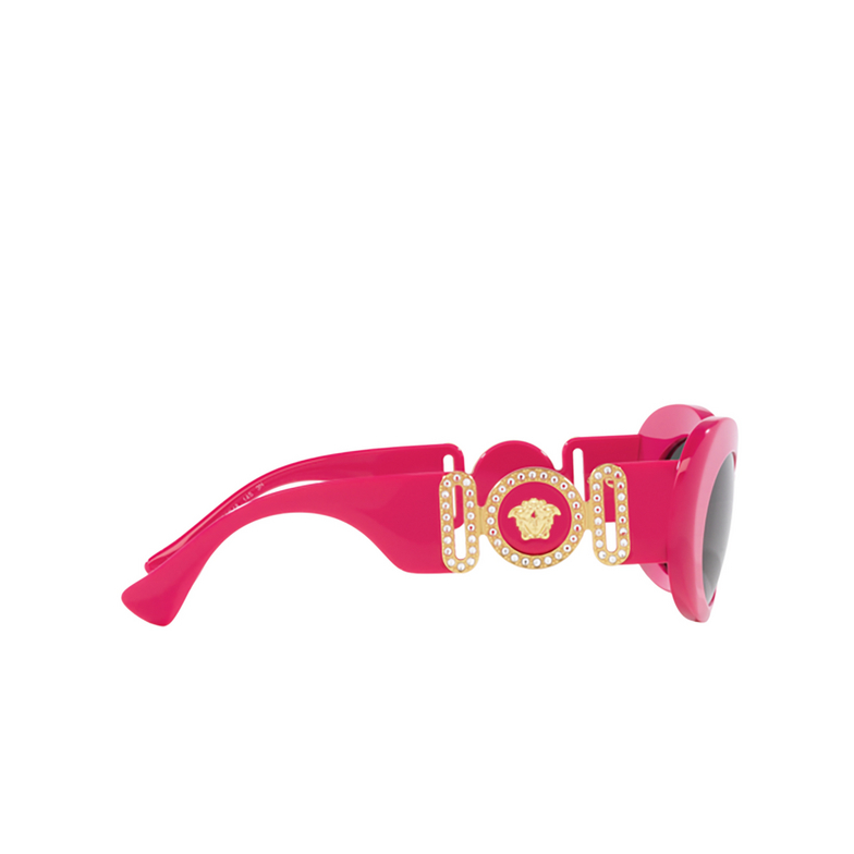 Versace Medusa Biggie Oval Sunglasses 536787 fuchsia - 3/4