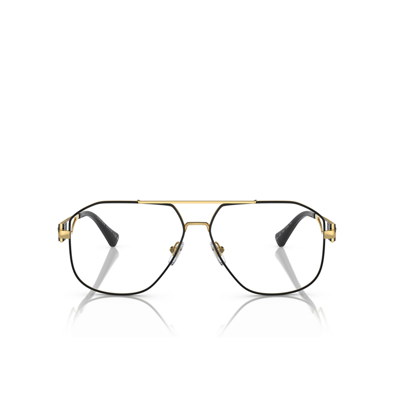 Gafas graduadas Versace VE1287 1443 black/gold - 1/4