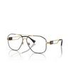 Gafas graduadas Versace VE1287 1443 black/gold - Miniatura del producto 2/4