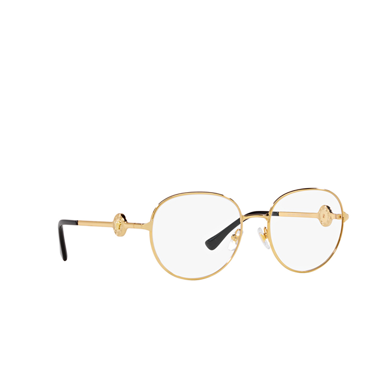 Versace VE1288 Eyeglasses 1002 Gold - three-quarters view