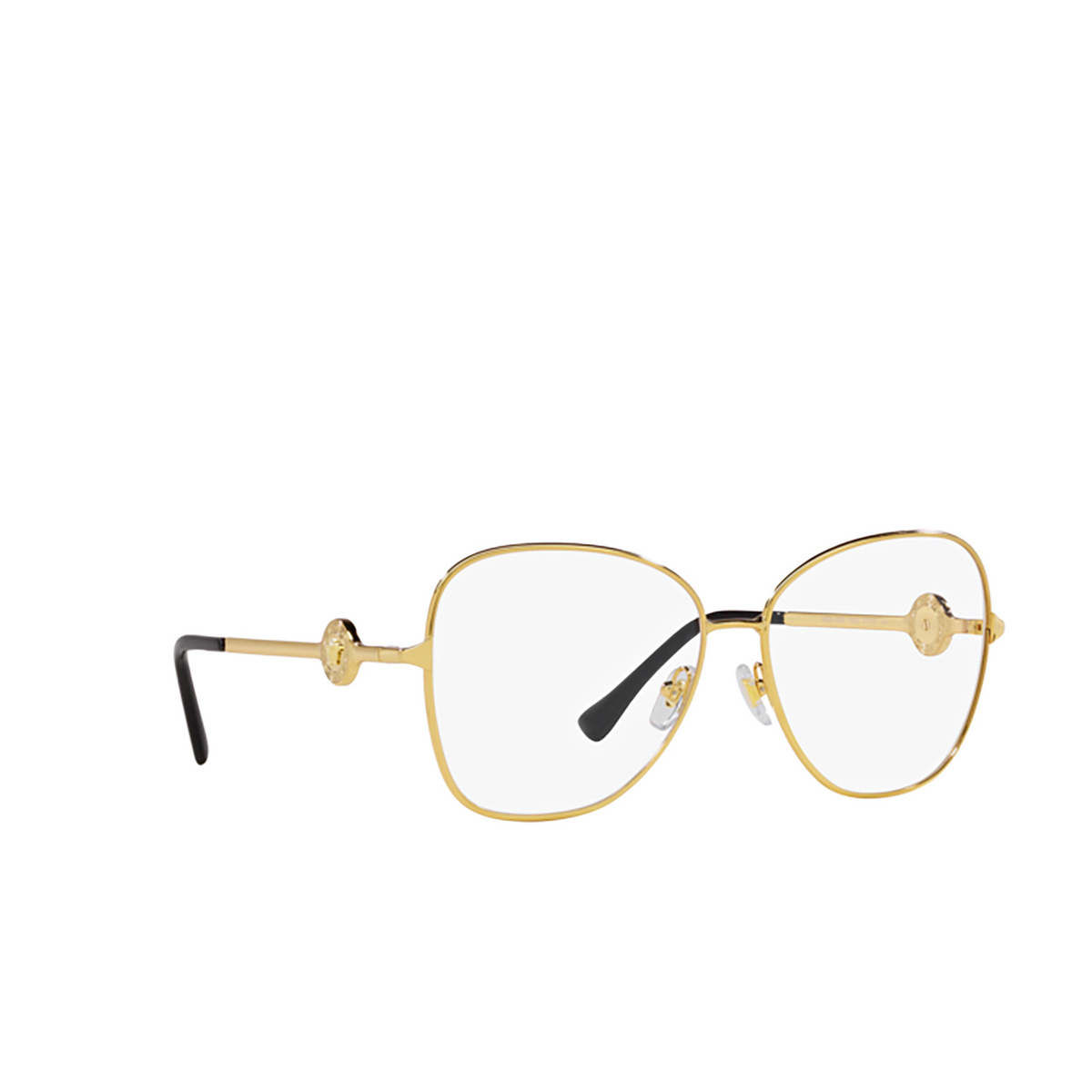 Versace VE1289 Eyeglasses 1002 Gold - three-quarters view