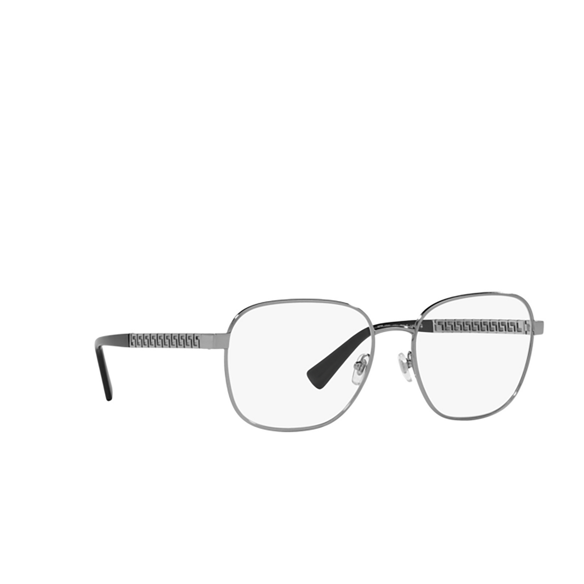 Versace VE1290 Eyeglasses 1001 Gunmetal - three-quarters view