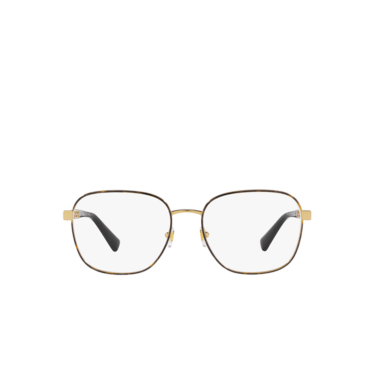 Versace VE1290 Eyeglasses 1499 Havana/Gold - front view