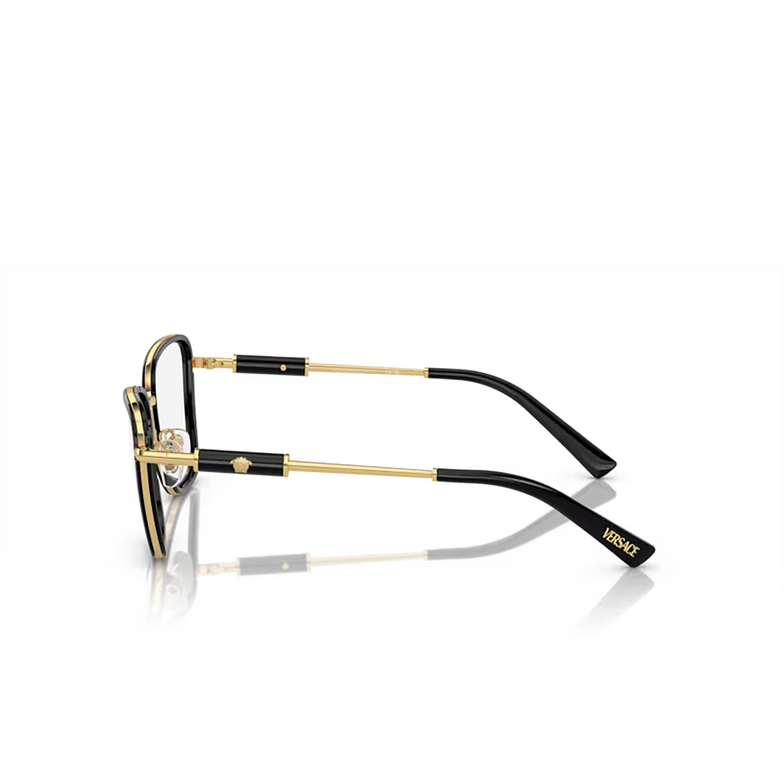 Versace VE1292 Eyeglasses 1438 black - 3/4