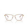 Versace VE1292 Eyeglasses 1507 peach transparent - product thumbnail 1/4