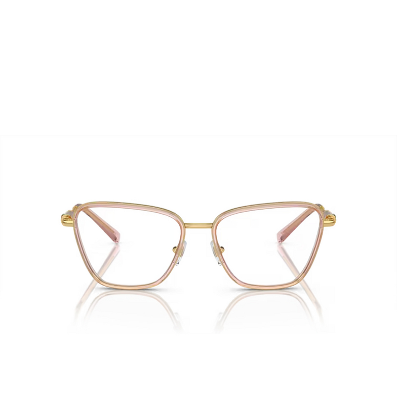 Versace VE1292 Eyeglasses 1507 peach transparent - 1/4