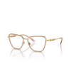 Versace VE1292 Eyeglasses 1507 peach transparent - product thumbnail 2/4