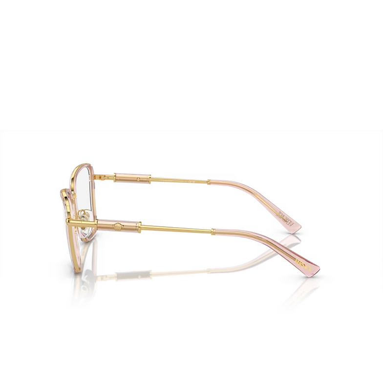 Versace VE1292 Korrektionsbrillen 1507 peach transparent - 3/4