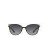 Versace VE2168 Sunglasses 1377T3 black / pale gold - product thumbnail 1/4