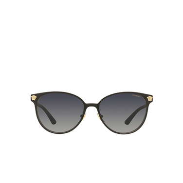 Gafas de sol Versace VE2168 1377T3 black / pale gold - Vista delantera