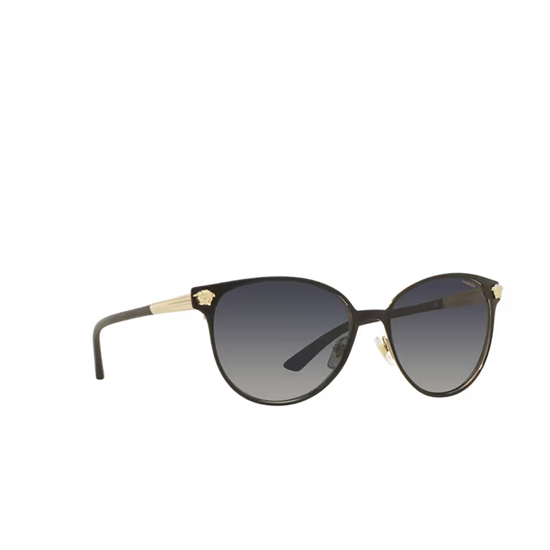 Versace VE2168 Sunglasses 1377T3 black / pale gold - 2/4