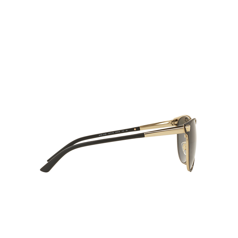 Versace VE2168 Sunglasses 1377T3 black / pale gold - 3/4
