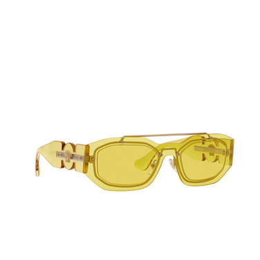 Versace VE2235 Sunglasses 100285 yellow - three-quarters view