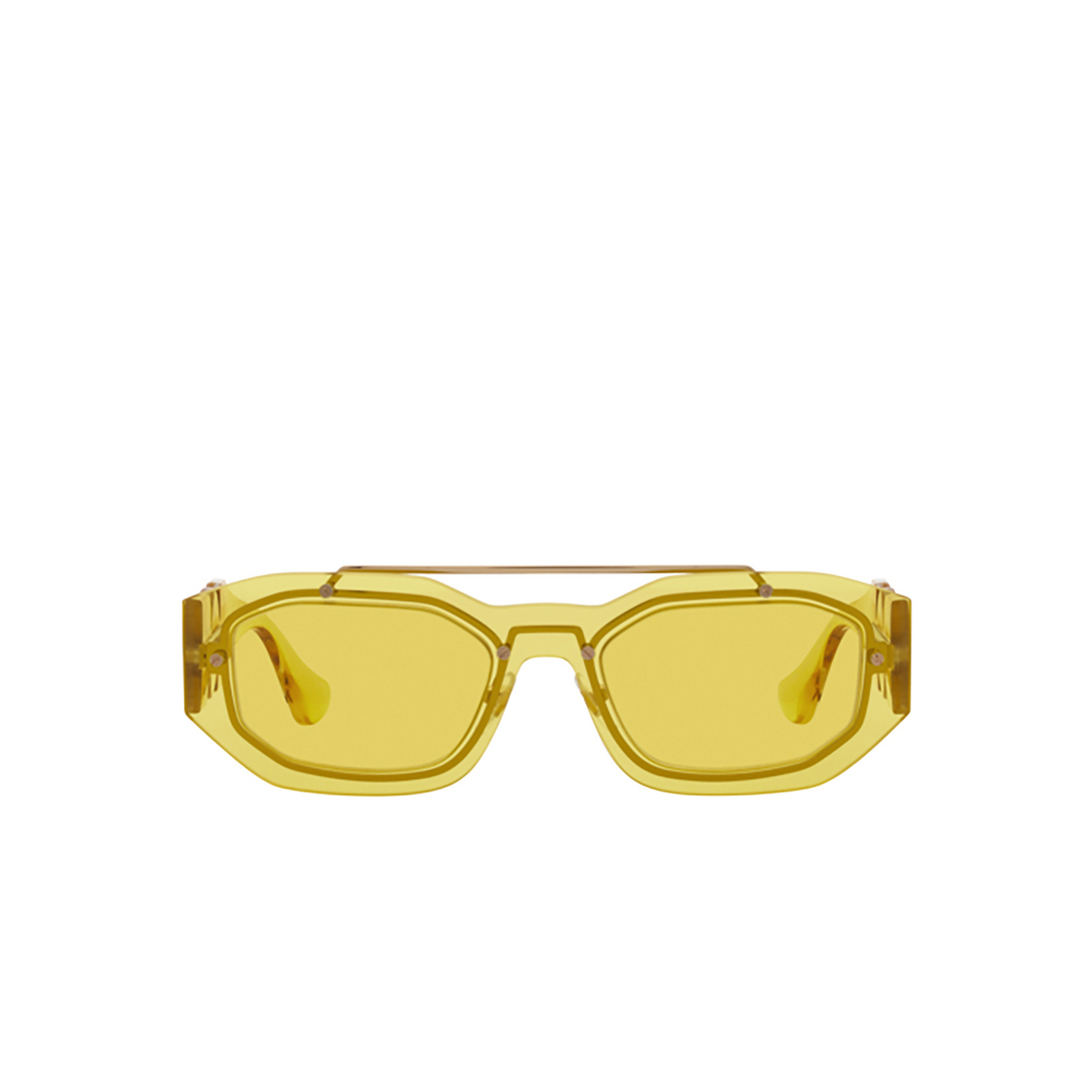 Versace VE2235 Sunglasses 100285 Yellow - front view