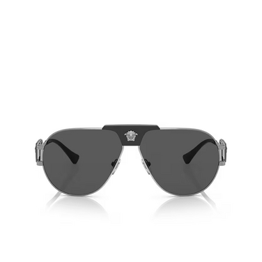 Gafas de sol Versace VE2252 100187 gunmetal - Vista delantera