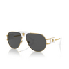 Versace VE2252 Sonnenbrillen 147187 gold - Produkt-Miniaturansicht 2/4