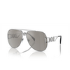 Versace VE2255 Sunglasses 10006G silver - product thumbnail 2/4