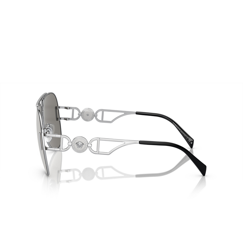 Versace VE2255 Sunglasses 10006G silver - 3/4