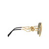 Gafas de sol Versace VE2255 100203 gold - Miniatura del producto 3/4
