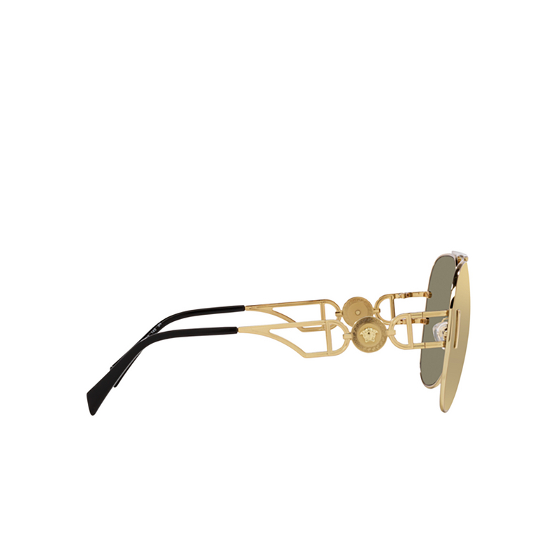 Gafas de sol Versace VE2255 100203 gold - 3/4