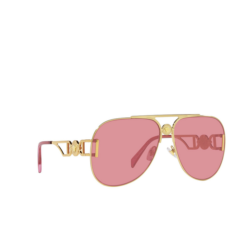 Versace VE2255 Sunglasses 1002A4 gold - 2/4