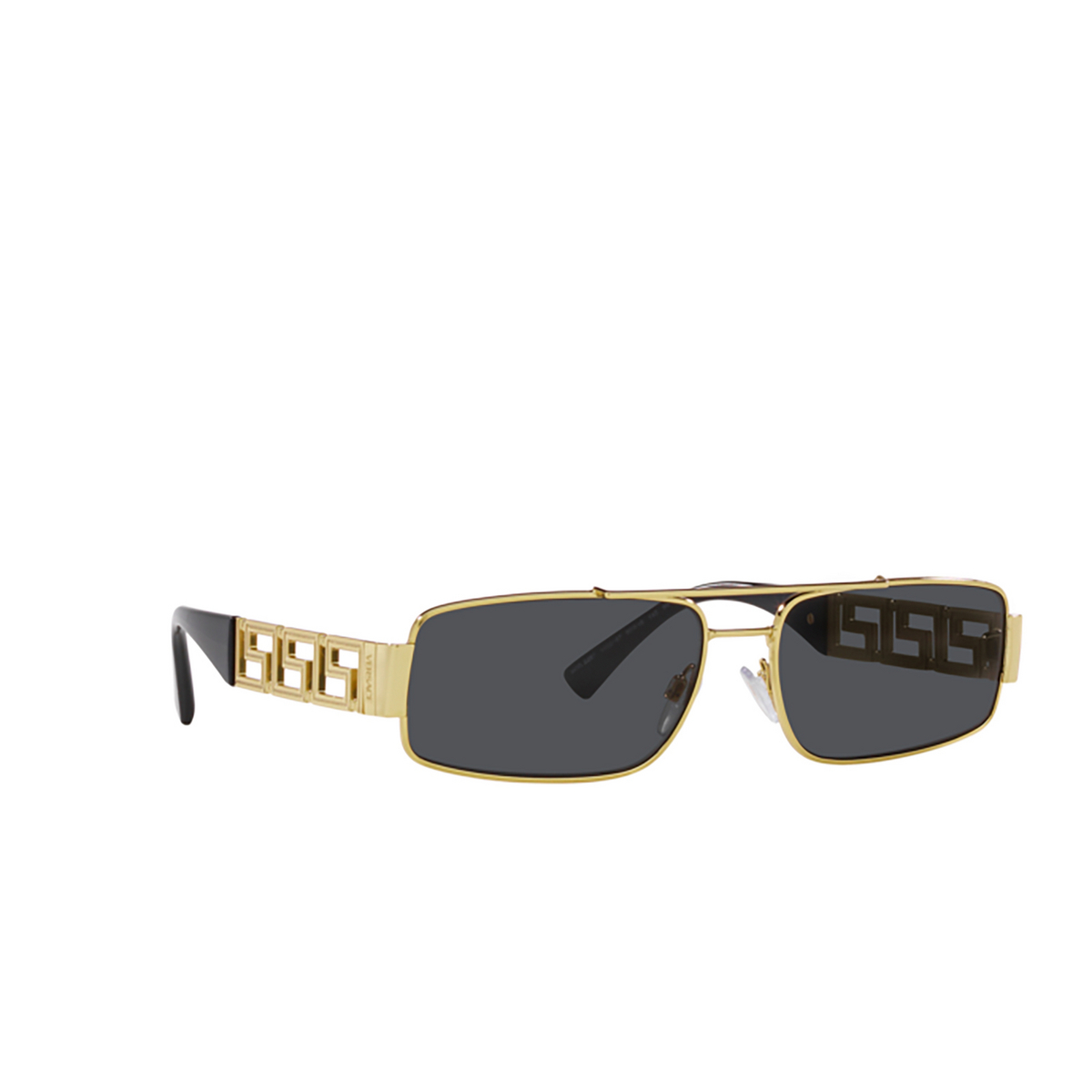 Versace VE2257 Sunglasses 100287 Gold - three-quarters view