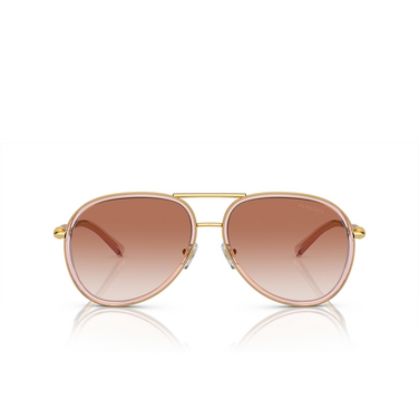 Gafas de sol Versace VE2260 100213 brown transparent - Vista delantera