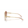 Gafas de sol Versace VE2260 100213 brown transparent - Miniatura del producto 3/4