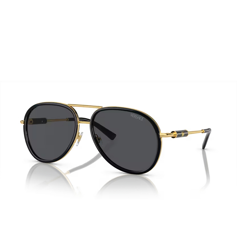 Gafas de sol Versace VE2260 100287 black - 2/4