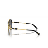 Versace VE2260 Sunglasses 100287 black - product thumbnail 3/4