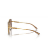 Versace VE2261 Sunglasses 100213 brown transparent - product thumbnail 3/4