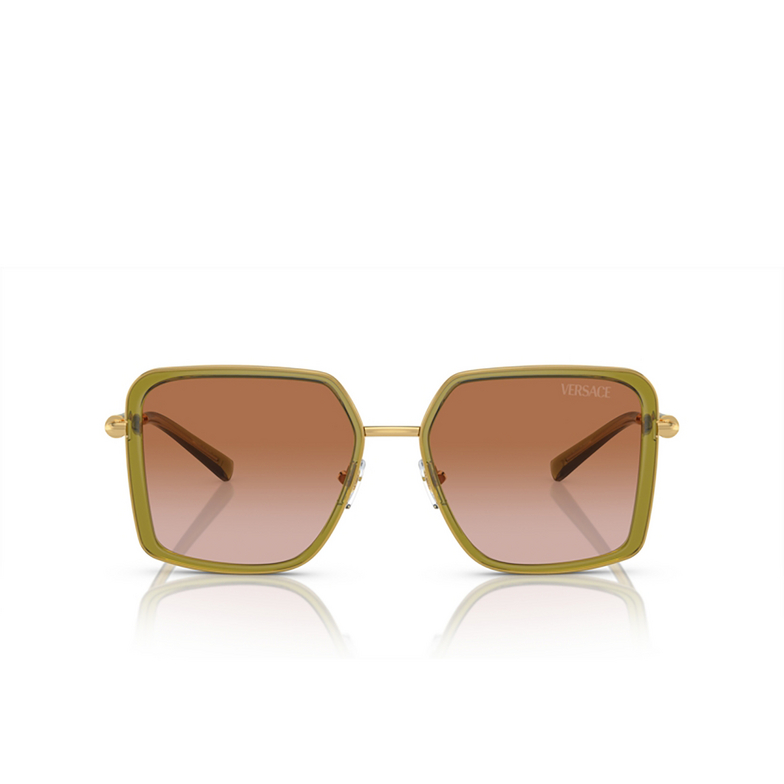Versace VE2261 Sunglasses 150913 green transparent - 1/4