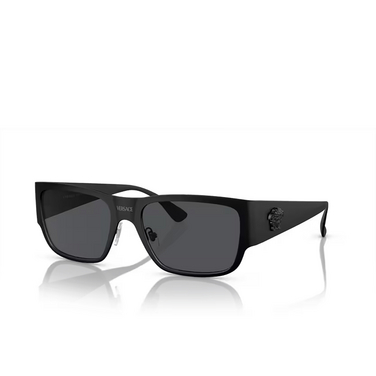 Versace VE2262 Sunglasses 126187 matte black - three-quarters view